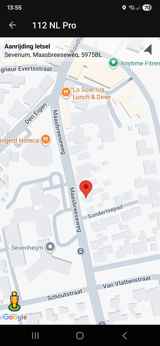 Aanrijding vermoedelijk met letsel in Sevenum