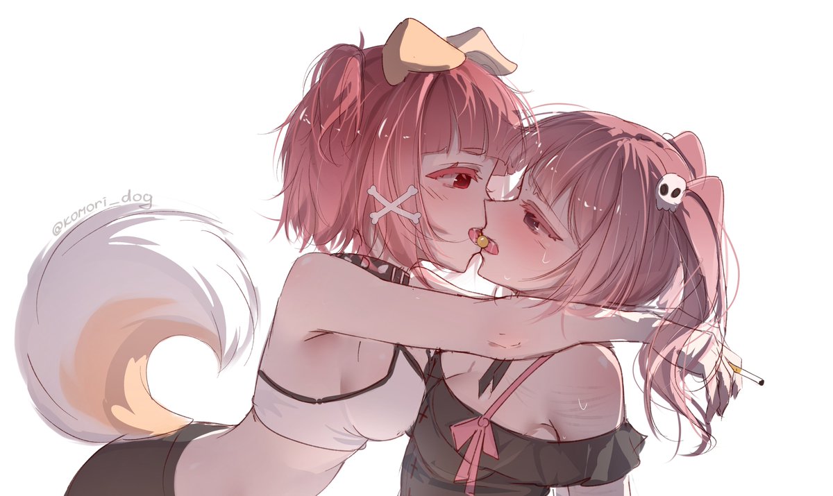 komori_dog's tweet image. #イラスト #YURI #horny #art