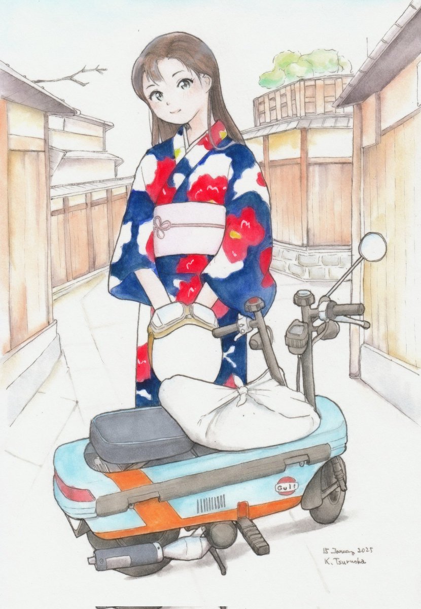 「#このタグを見た人が黒髪の創作キャラ貼ってくれる このあたりですね。 眼鏡の子は」|Kaz Tsuruokaのイラスト