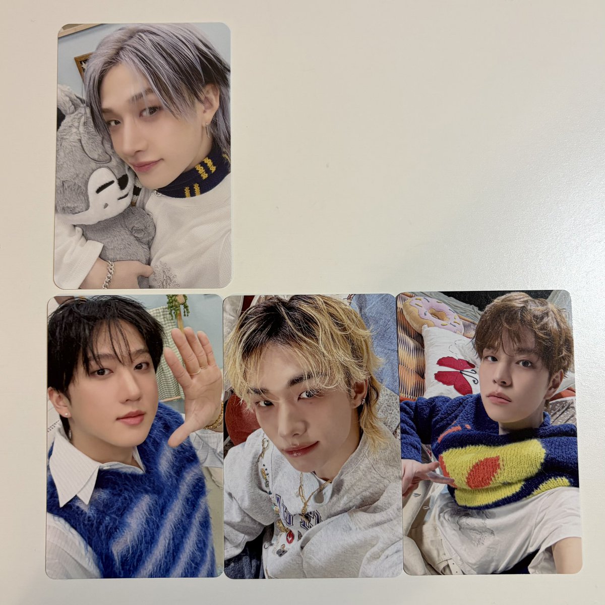 kr_wre's tweet photo. Straykids スキズ ペンミ オンライン STAY ZONE 特典トレカ 交換

【譲】画像1
STAY ZONE 4/4 🐺
MDオンライン 🐖🐇🥟🐶

【求】画像2~3
STAY ZONE 4/5🐰🐿
アクスタ、plush backpack🐰🐿
MD オンライン🐰
💖＞💕

郵送希望📮
お気軽にお声かけください🌼 https://t.co/A0mJlpH5mu