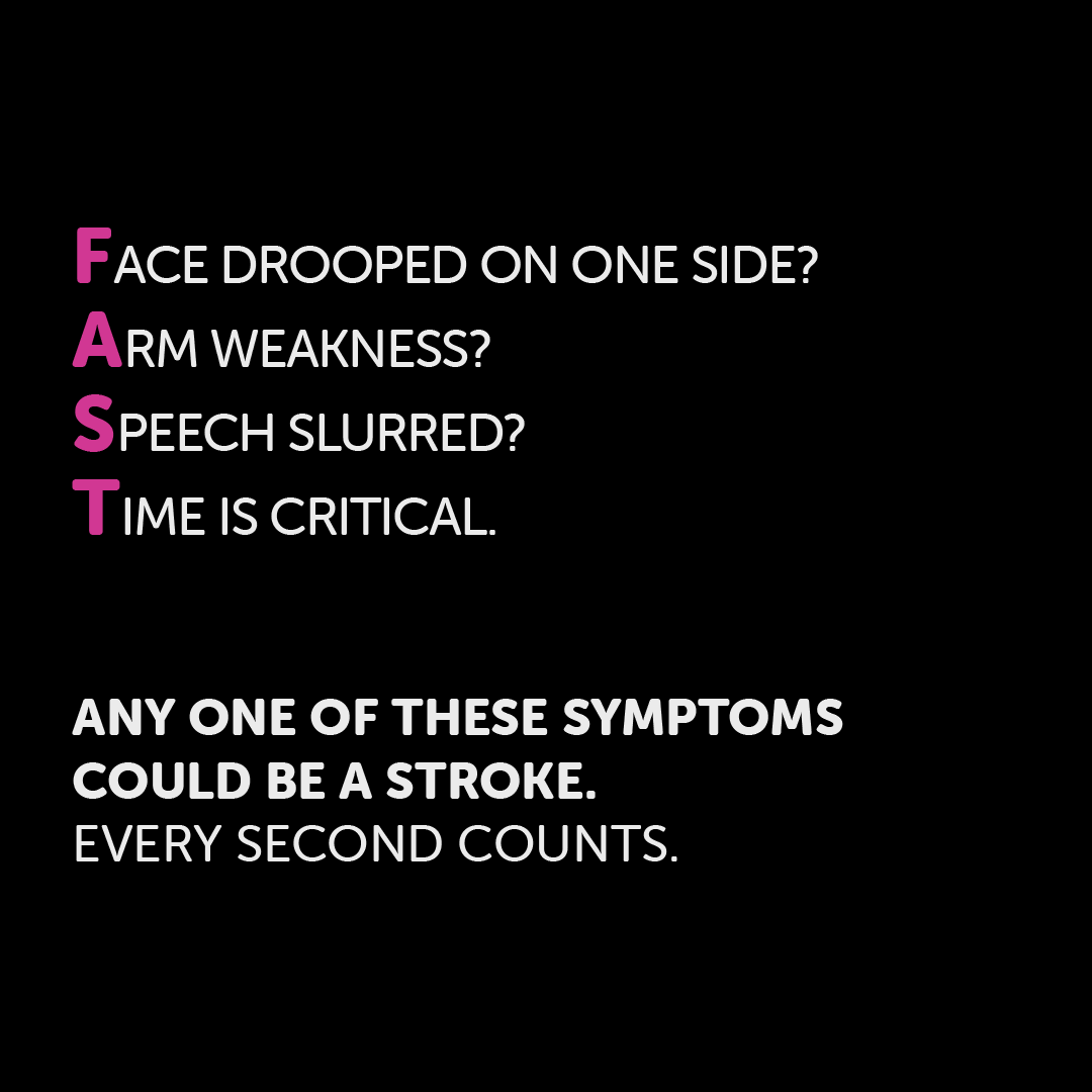 NHSGrampian's tweet image. It’s essential that people recognise a stroke when it’s happening and call 999.

#ActFast