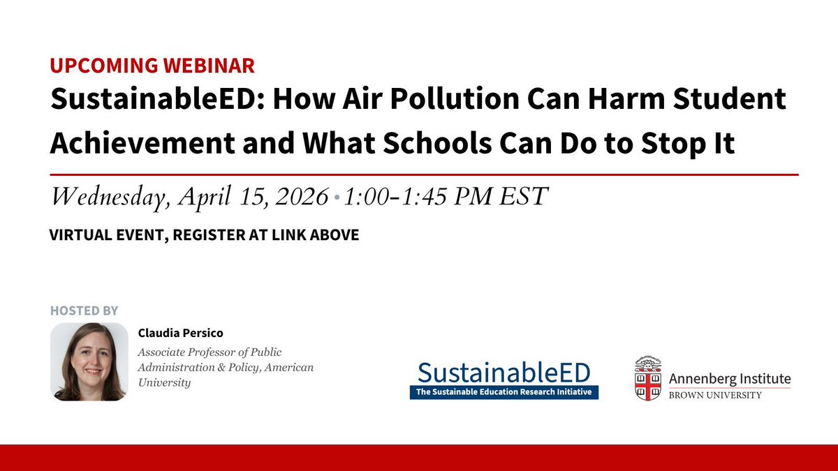 Annenberg Institute at Brown tweet media