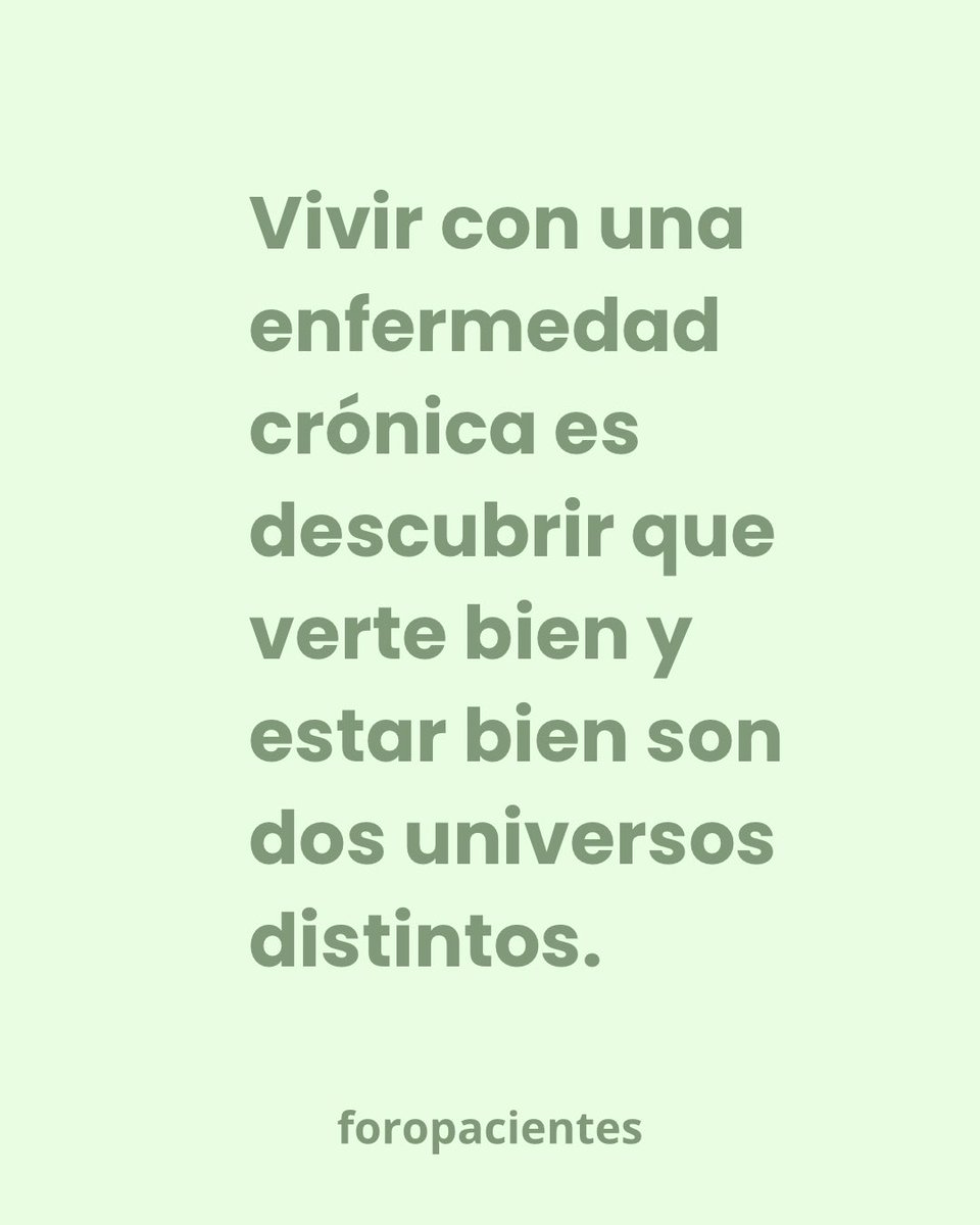 Foropacientes's tweet photo. Por fuera todo parece normal… pero por dentro es otra historia completamente distinta 💭

Cuéntanos 💬 ¿cuántas veces te han confundido “verte bien” con “estar bien”? https://t.co/hUUdhNa6V5