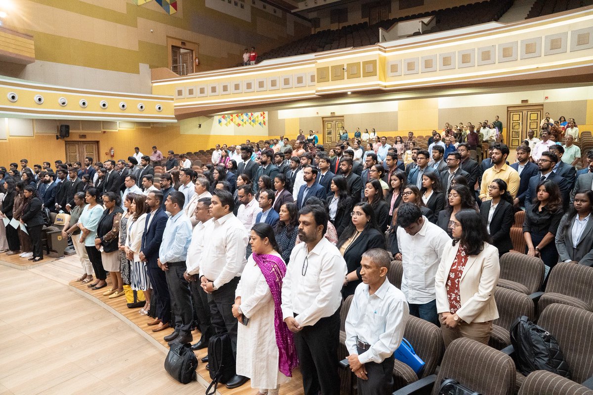 XLRIJamshedpur's tweet image. XLRI Jamshedpur inaugurated the PGDM (GM) and the 5th PGDM (HRM) for Emerging CHROs Batch 2026–27 on April 13, 2026, marking the start of a journey rooted in ethics, leadership, and meaningful impact.

#XLRI #XLRIJamshedpur #FutureLeaders