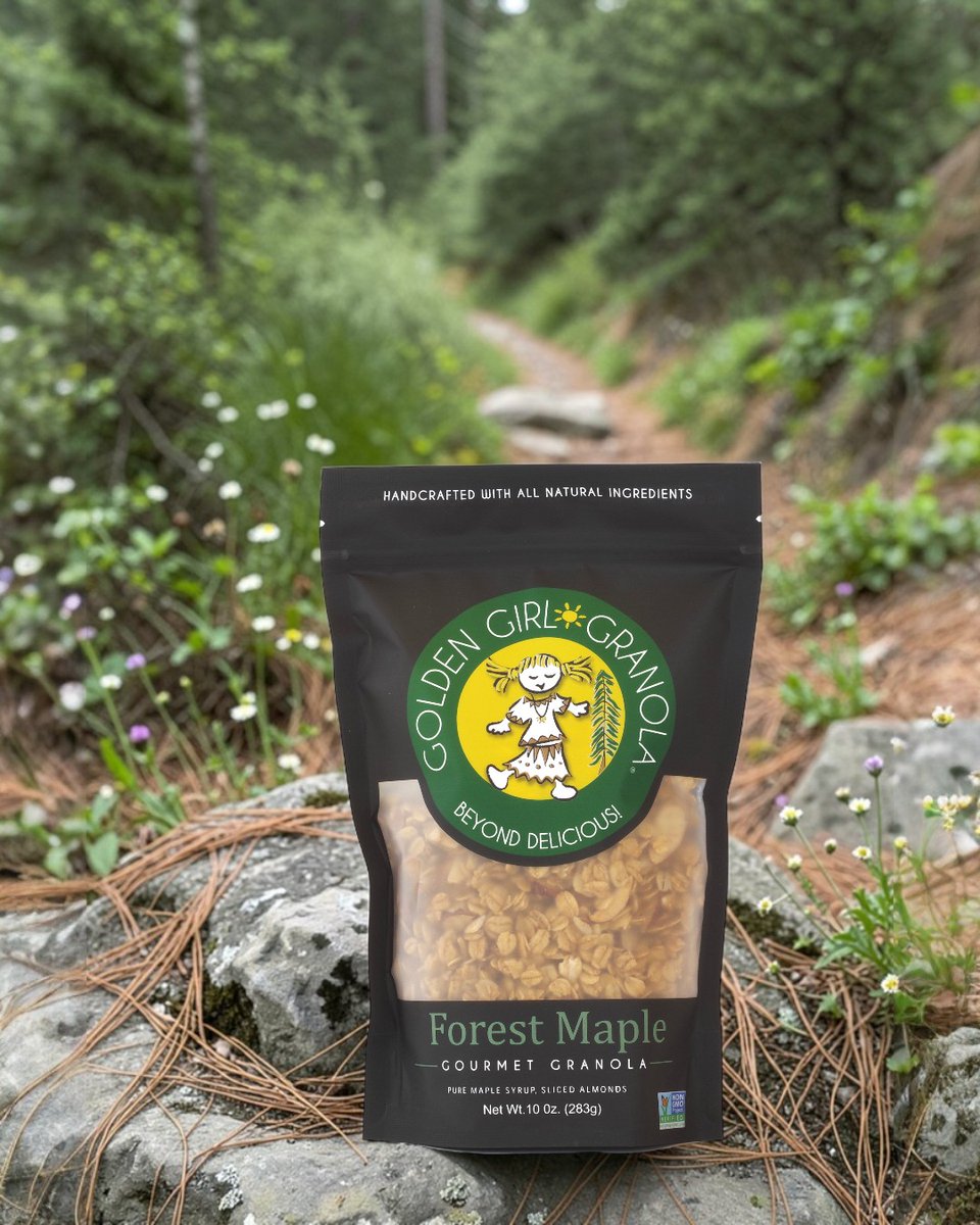 GoGoldenGirl's tweet image. Early start. Long trail. Golden Girl Granola packed and ready. Some essentials just make sense. #BeyondDelicious