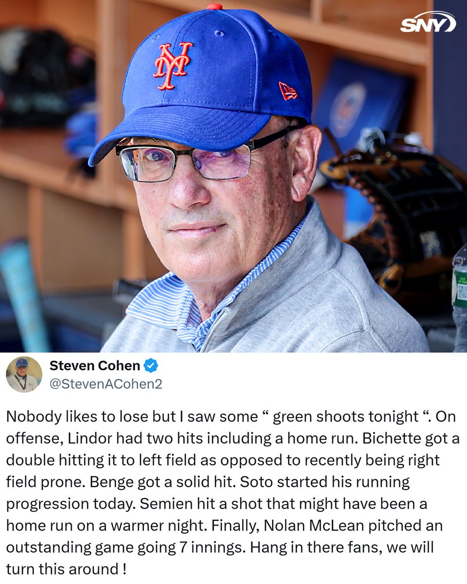 SNY Mets tweet media