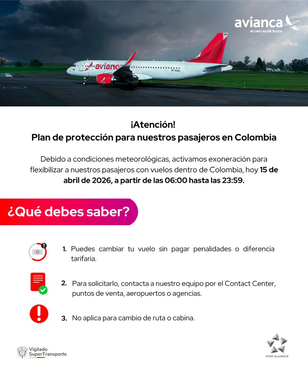 avianca te guía tweet media