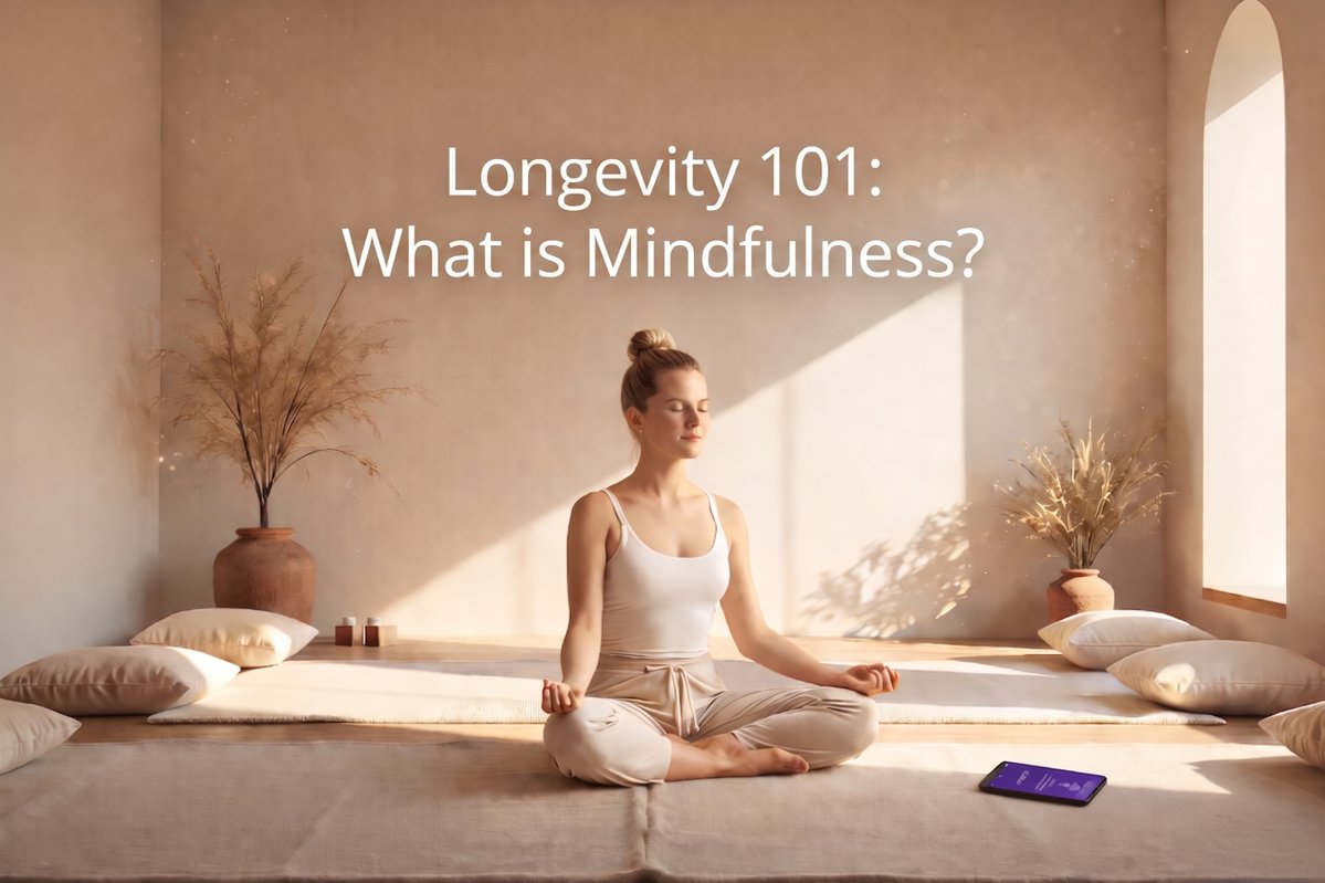 Rejuve_AI's tweet image. Mindfulness = more than calm. It supports stress resilience and healthy aging through practices like meditation, gratitude, and journaling. Explore practical tips in our latest blog post: wix.to/bU8ivhc #Mindfulness #Longevity #Wellness