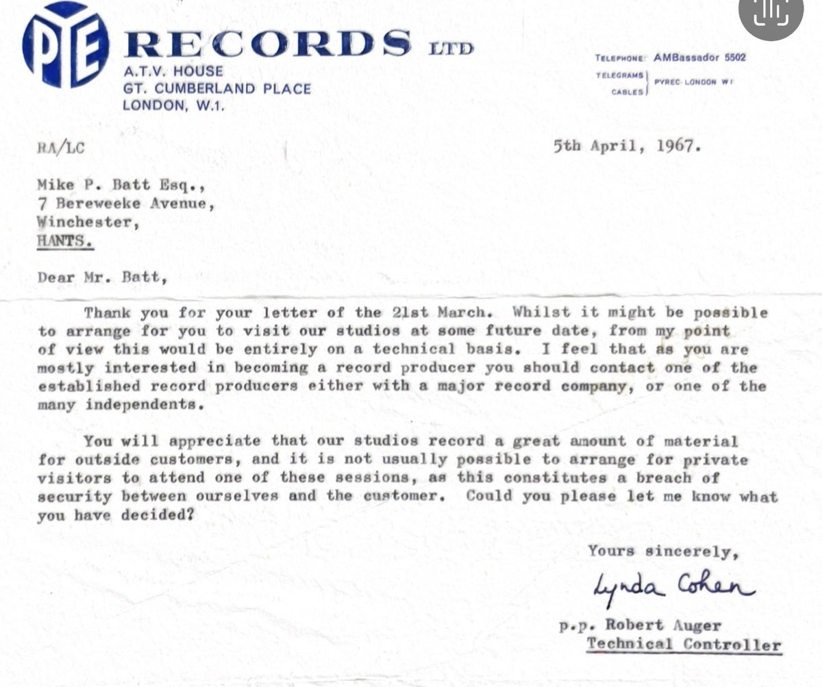 Mike Batt tweet media