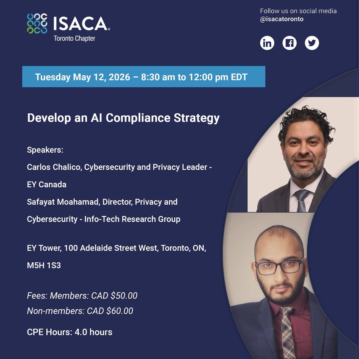 ISACA Toronto tweet media