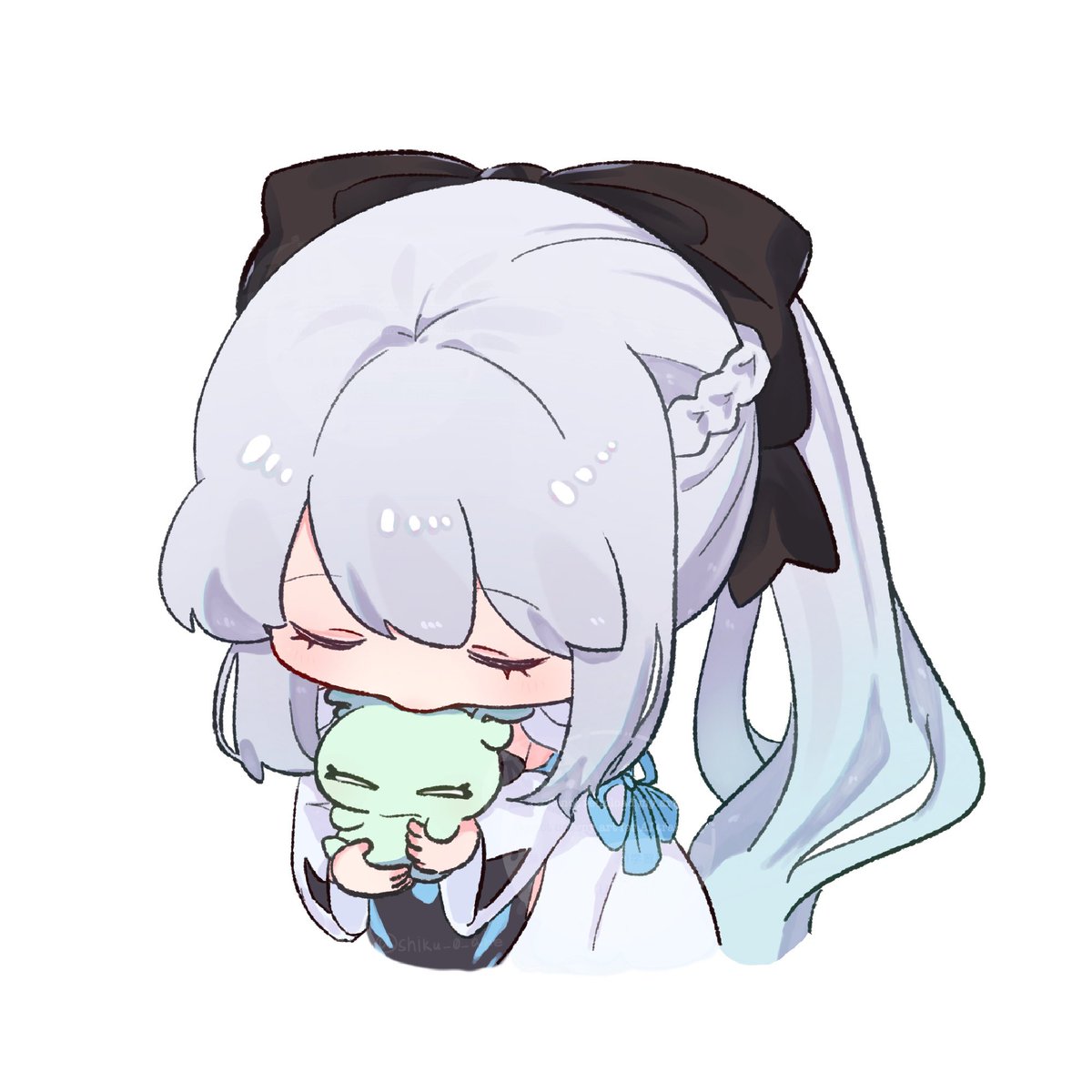shiku_0_ane's tweet photo. コンちゃんとモルガン https://t.co/zhilAX5H2q
