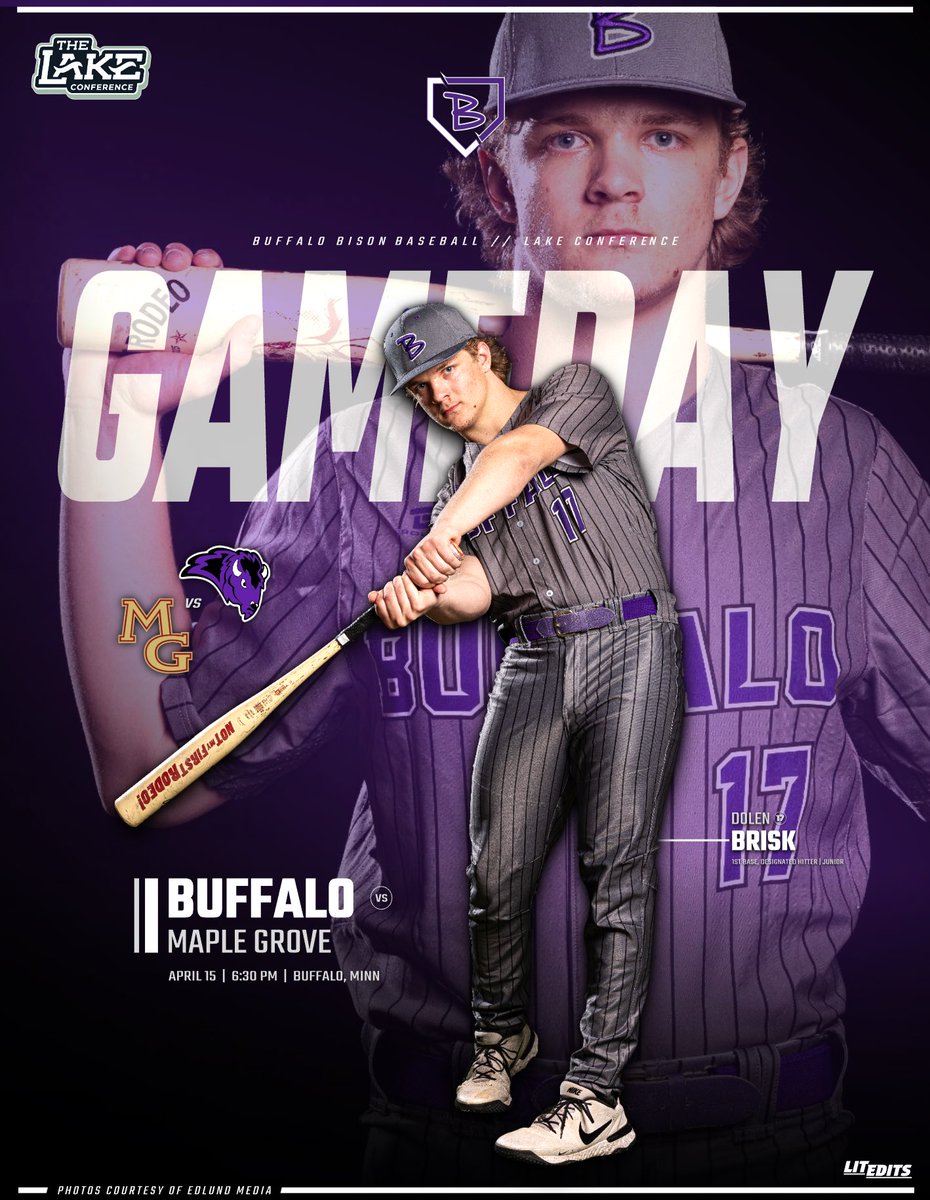 BisonHSBaseball's tweet photo. Game Day 🦬⚾️ https://t.co/OXhGiPme5c