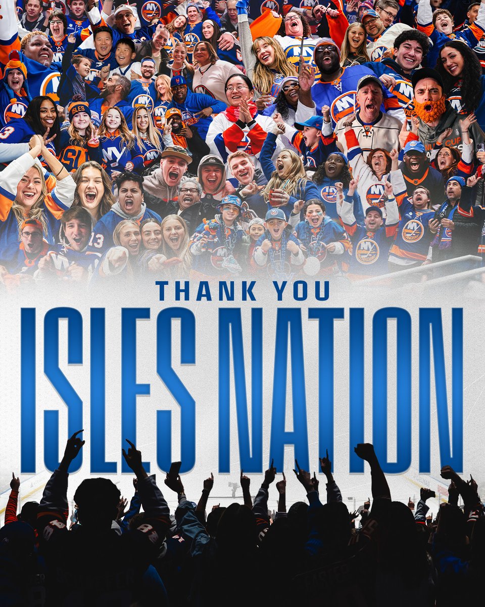 Thank you, #IslesNation.