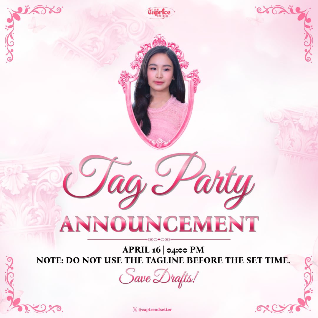 TEAM CAPRICE TRENDSETTER tweet media