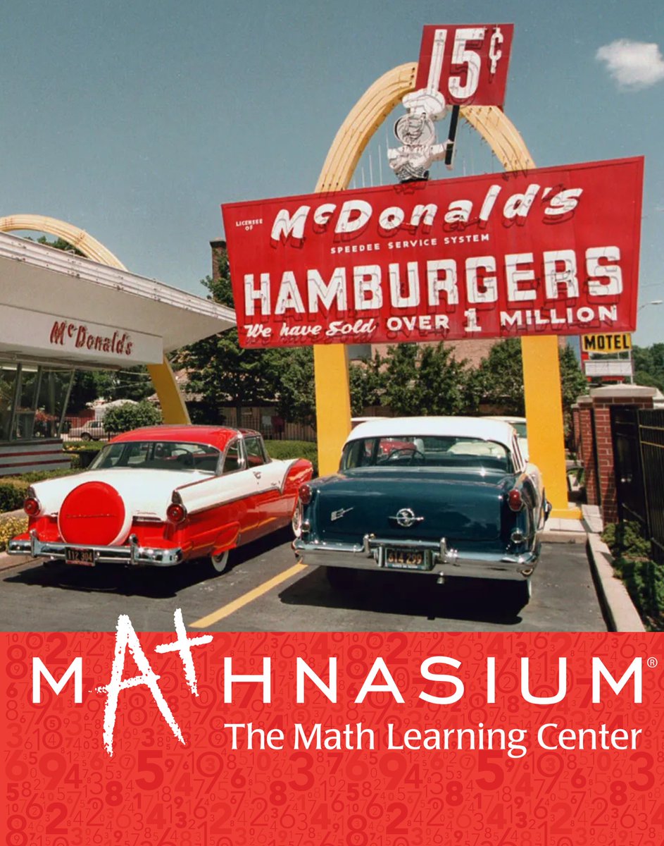 MathnasiumofES's tweet image. It’s McDonald’s Day 🍟
We’re feeling a little nostalgic today, so we’ll be drawing one student's name for a McDonald’s gift certificate. 
#McDonaldsDay #Mathnasium #GiftCertificate