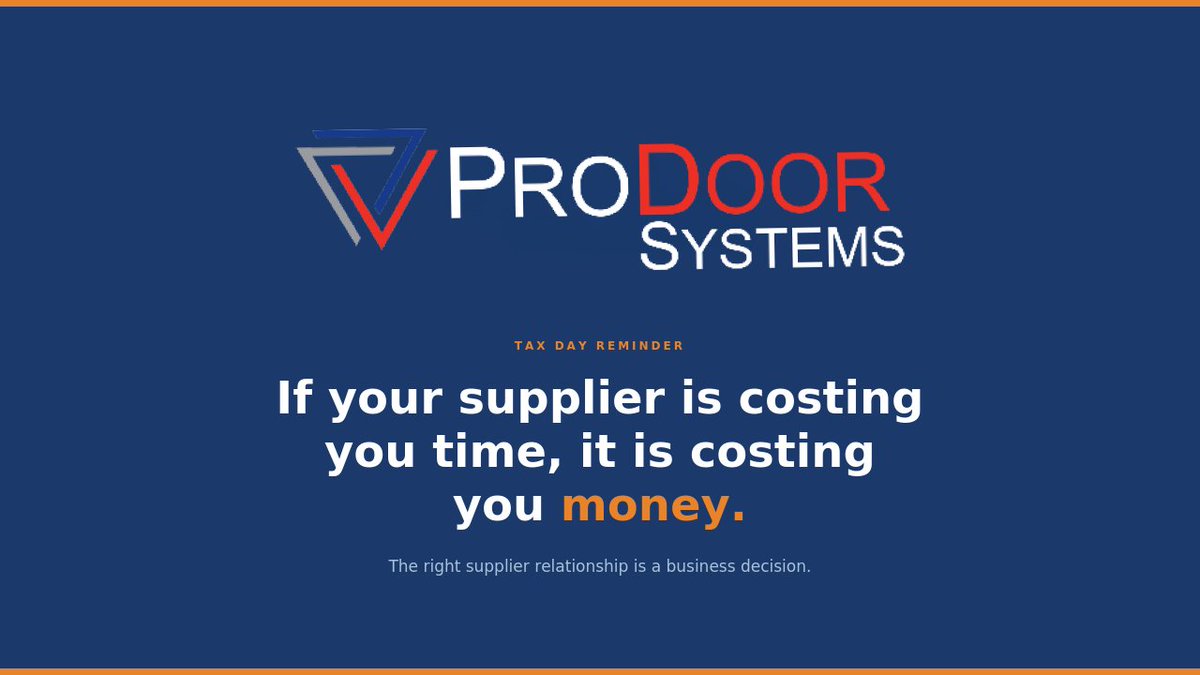 ProDoor Systems tweet media