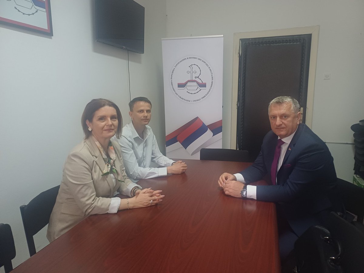 Sastanak sa predsjednicom Republičkog udruženja porodica poginulih boraca i nestalih civila Isidorom Graorac u Banja Luci. Dogovoren hodogram rješavanja pitanja statusa supruga i vanbračnih supruga poginulih boraca koje nisu uvedene u pravo na porodičnu penziju preko djece.❤️💙🤍