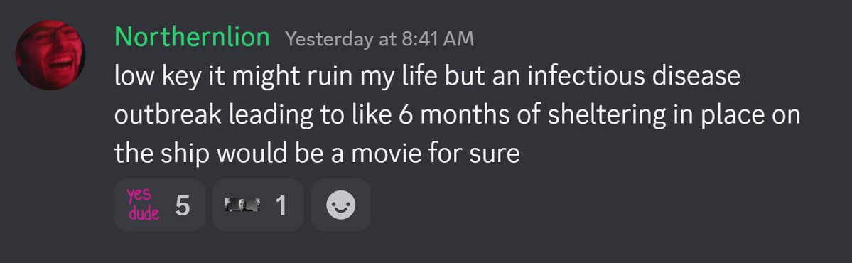 he's willing the documentary into existence