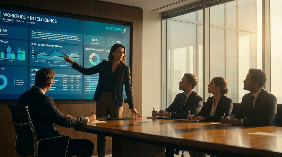 "It was the first quarterly review in my career that felt strategic. Not forensic."

She did not describe new technology. She described governance operating at the right moment.

Same policies. Same team. Different timing.

#ServicesProcurement #WorkforceSuperIntelligence