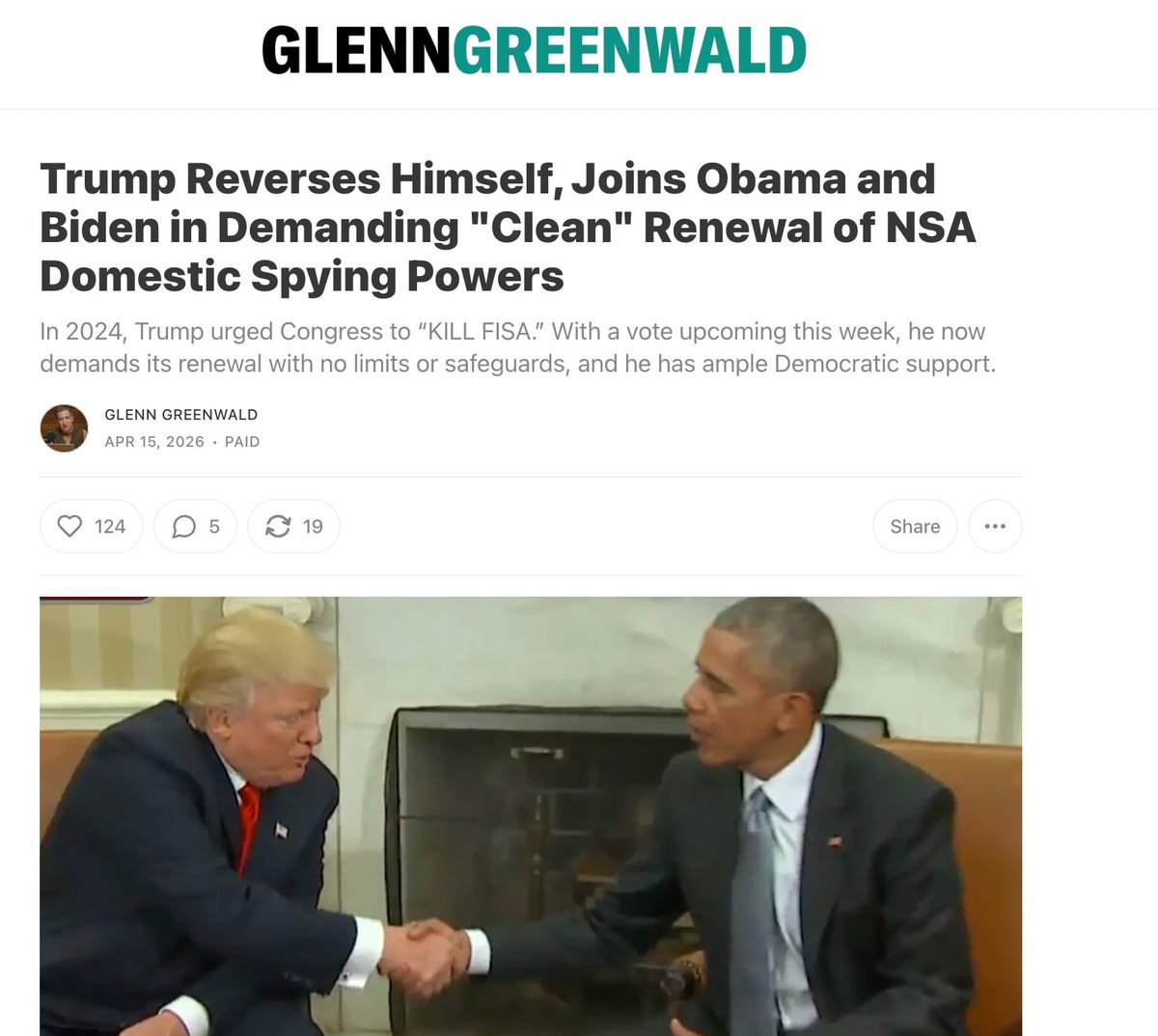 Glenn Greenwald tweet media