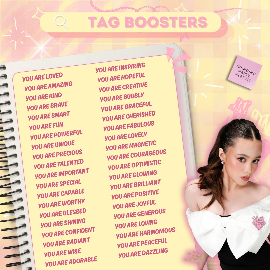 Tag Booster Two

Goal: Five Hundred Replies 
reply with our official tagline and don't forget to repost!

KRYSTAL FOR NESCAFE
#KRYSTALxNescafePH