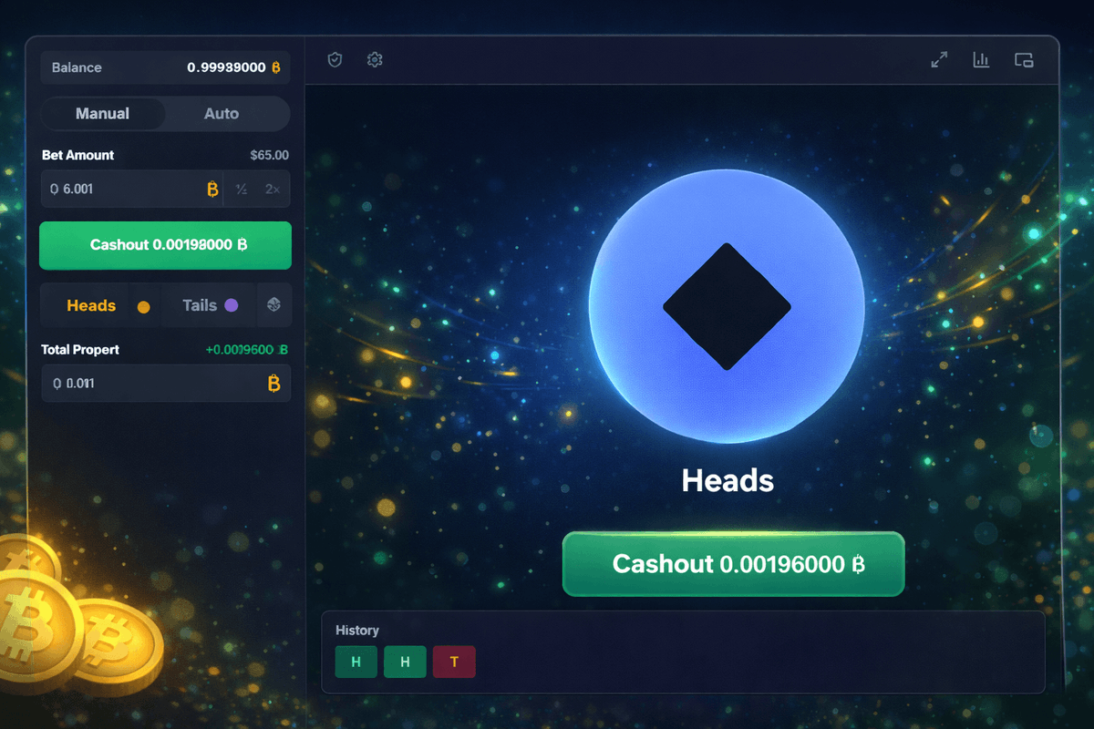EyeMotionStudio's tweet photo. 🎲 50/50 Game is live!

Pick Heads or Tails. 
Fast. Simple. Pure luck.

Powered by CrashUniverse. https://t.co/TXEgGKLx1G