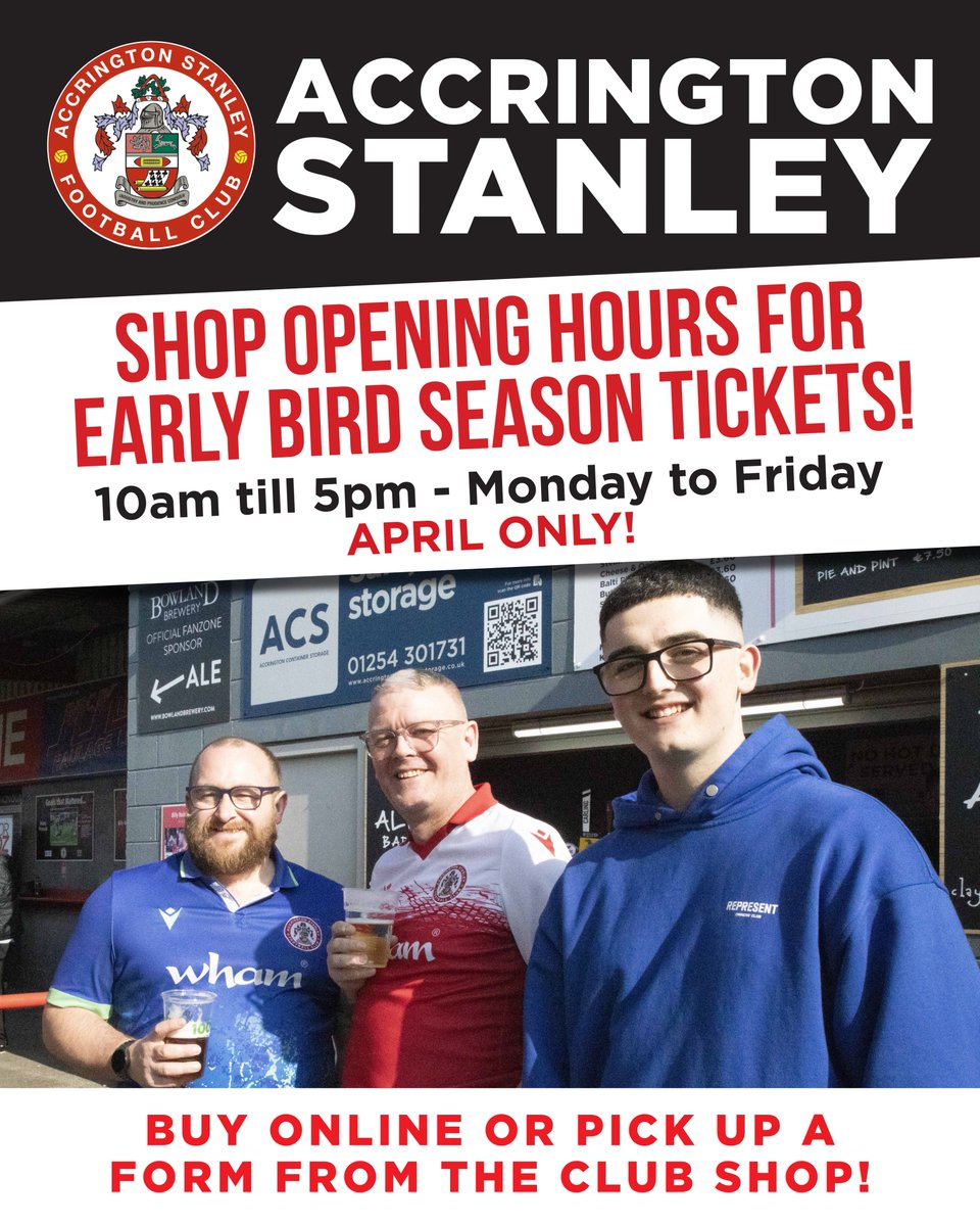 Accrington Stanley tweet media