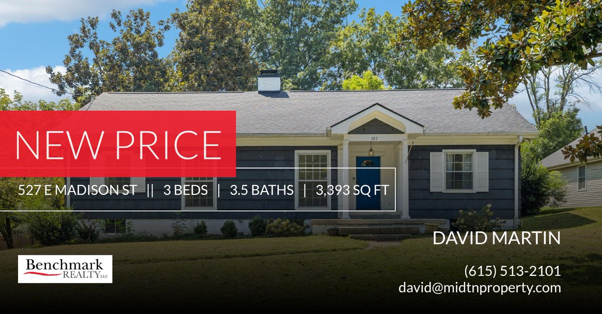 daveatnight's tweet photo. 📍 New Price 📍 This recently reduced home at 527 E Madison St in Pulaski won't last long, so, don't wait to set up a showing! Reach out here or at (615) 513-2101 for more information! https://t.co/eBXSzJrzVT https://t.co/NGDhpvITmZ