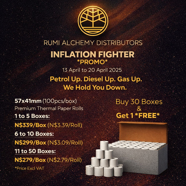 KASIpromotions's tweet photo. Prices up. Pressure up.
But your costs? Handled.

🥊Inflation Fighter Promo🥊
🧻57x41mm Thermal Rolls
💥 Buy 30 boxes. Get 1 FREE.
💥 Reduced pricing that protects your margin.

Don’t absorb inflation. Outplay it.

#InflationFighter #StayProfitable #RetailSmart https://t.co/65TLGtjcdZ