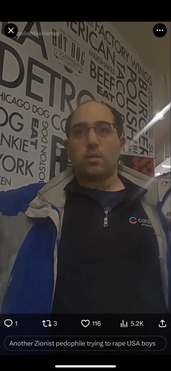 2facedpersona's tweet photo. @AnnemiekesArt @emilykschrader I beg you pardon? Oh he was taking pictures of your young child while he was using the bathroom Under the stalls? FUCKING SICK DIRTY JEW SHOULD GET PUBLIC LY HUNG FOR THE TALMUD CULT FUCKS TO FEAR CONSEQUENCES IF THEY PREY ON CHILDREN! Only filthy Jews do it then cry victim gas… https://t.co/mXjgksdD2y