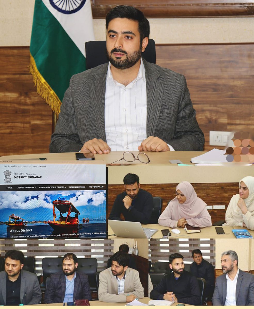 Srinagar district administration tweet media