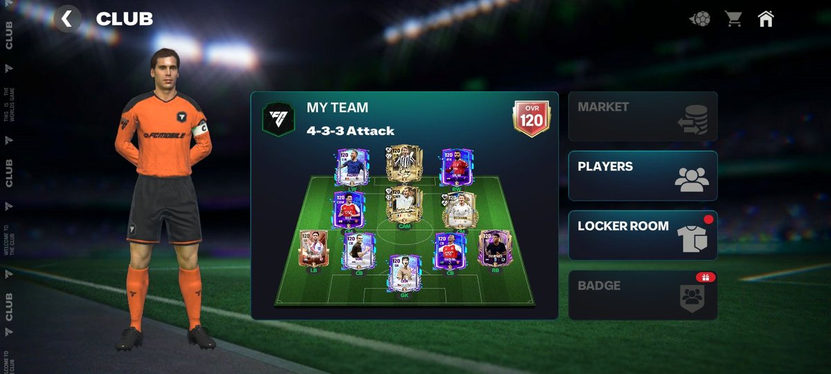 FCMMIZ's tweet image. Some updates:

1. Badge is added in team section 

2. Now we don't need to check  details to give skill points