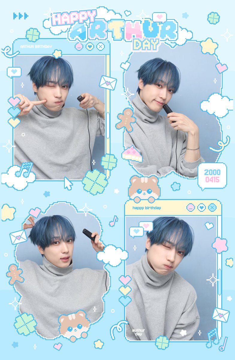 [ARTHUR👑]

이번 생일은 킹메랑 함께해서 좋았당🩵

#TheKingDom #더킹덤 #TKD 
#ARTHUR #아서