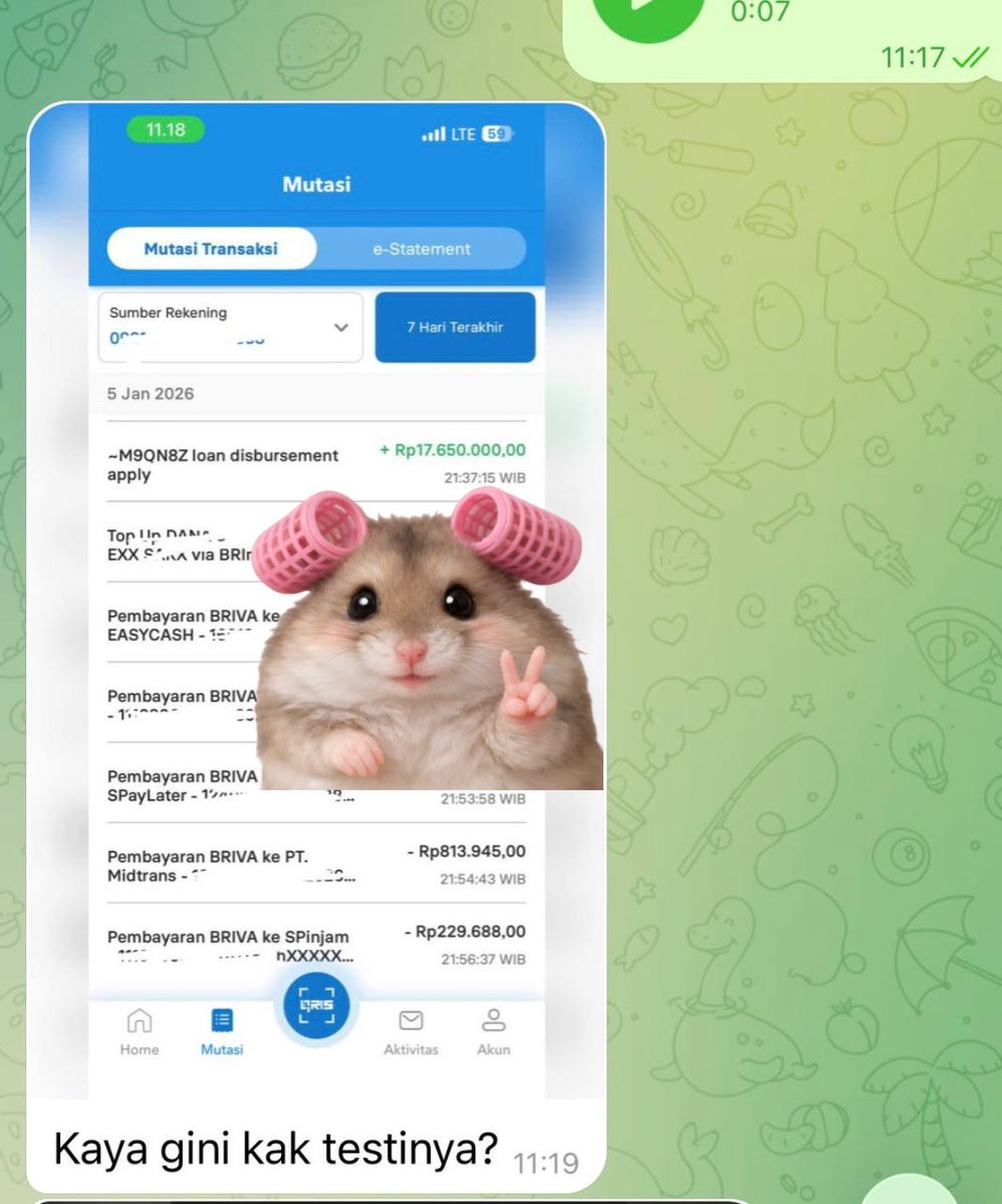 miu~ joki pinjol tweet media