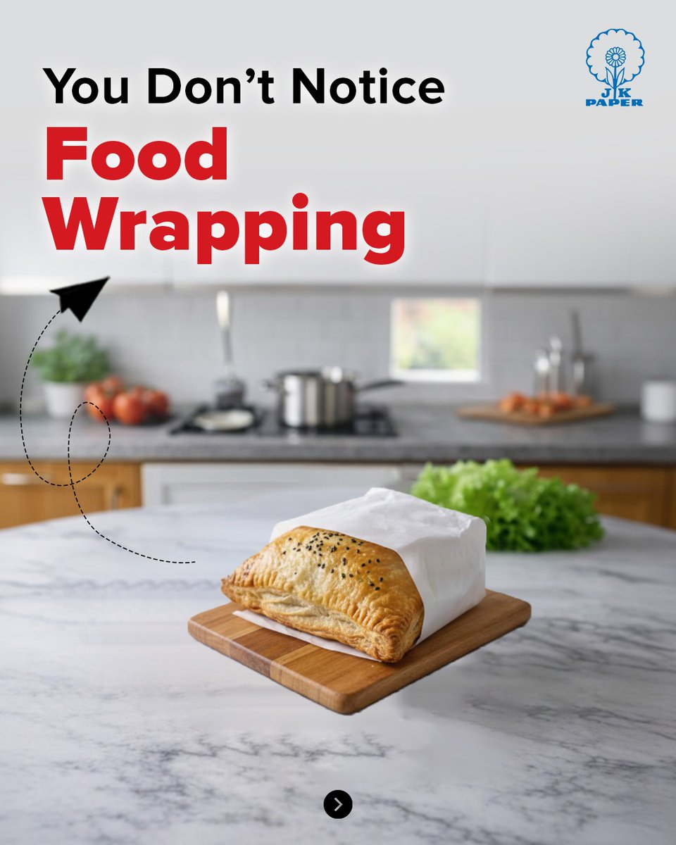 JKPaperIndia's tweet image. You don’t really notice food wrapping… until the oil shows up.
That’s when the difference becomes clear.

JK PAC Fresh is designed to quietly do its job, so your food looks as good as it tastes. 

#JKPACFresh #FoodPackaging #OilResistantPaper #SustainablePackaging