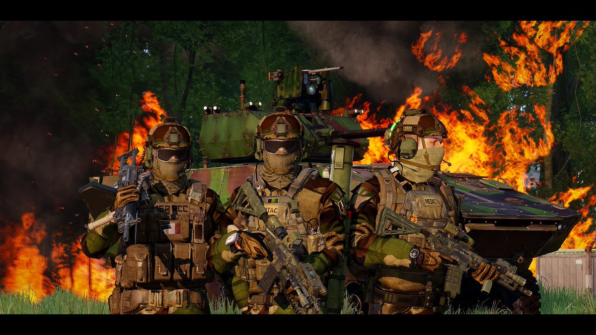 1erRCC's tweet image. Le retour de @mrdland_ en #Gamemaster sur #Arma3 nous offre une coop aussi intense, qu'explosive!  💥 

Rejoignez-nous au @1erRCC ! 🇫🇷
discord.gg/cdnvE44RgA
@ArmaPlatform

#CUP #Arma