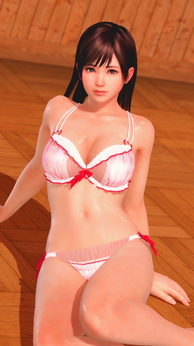 マドレーヌのこころちゃん。この水着をVVで着てるのはたしかこころちゃんだけだったはず。本当にかわいい！！
#DOAXVV #こころ