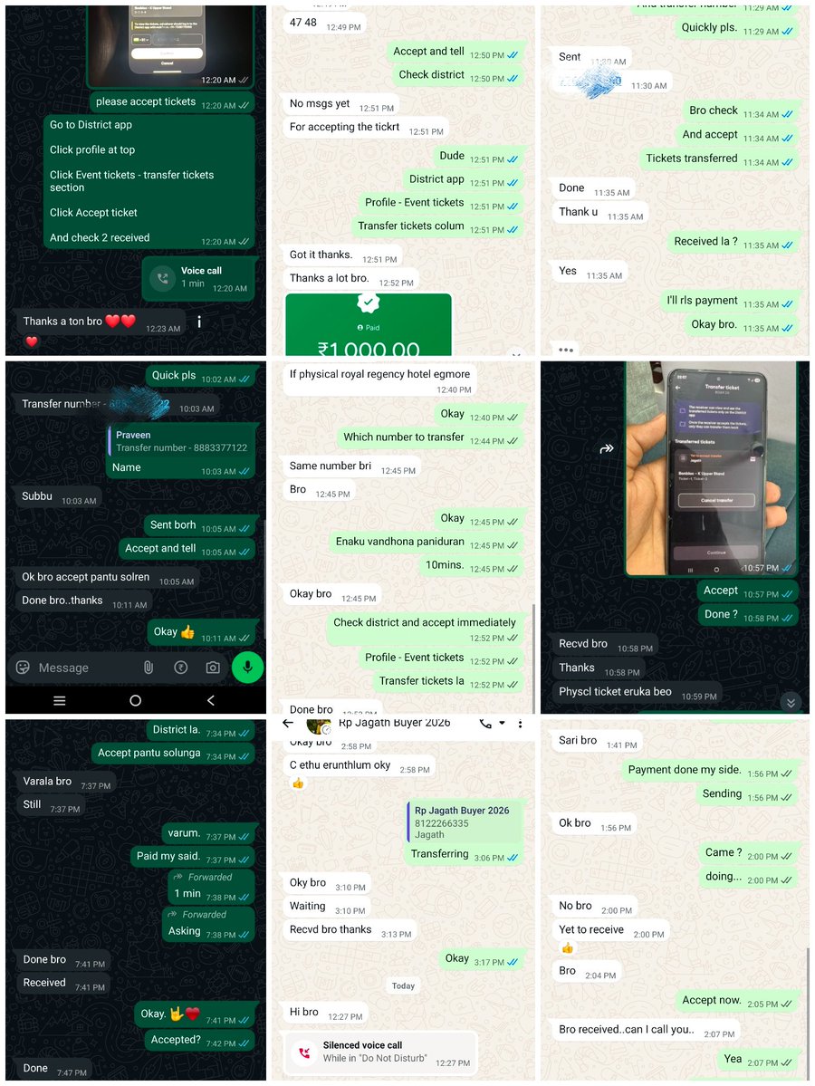 Event tickets tweet media