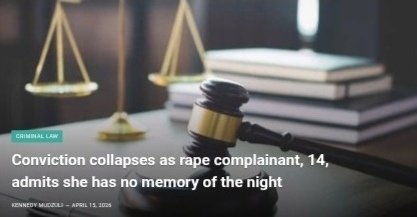 ConvictionZA's tweet image. Complainant admits blackout and memory gaps as SCA finds rape conviction may be unsafe and grants Pholosi leave to appeal.

Article Link: conviction.co.za/pholosi-memory…

#SCA #CriminalLaw #Evidence #SouthAfricaLaw