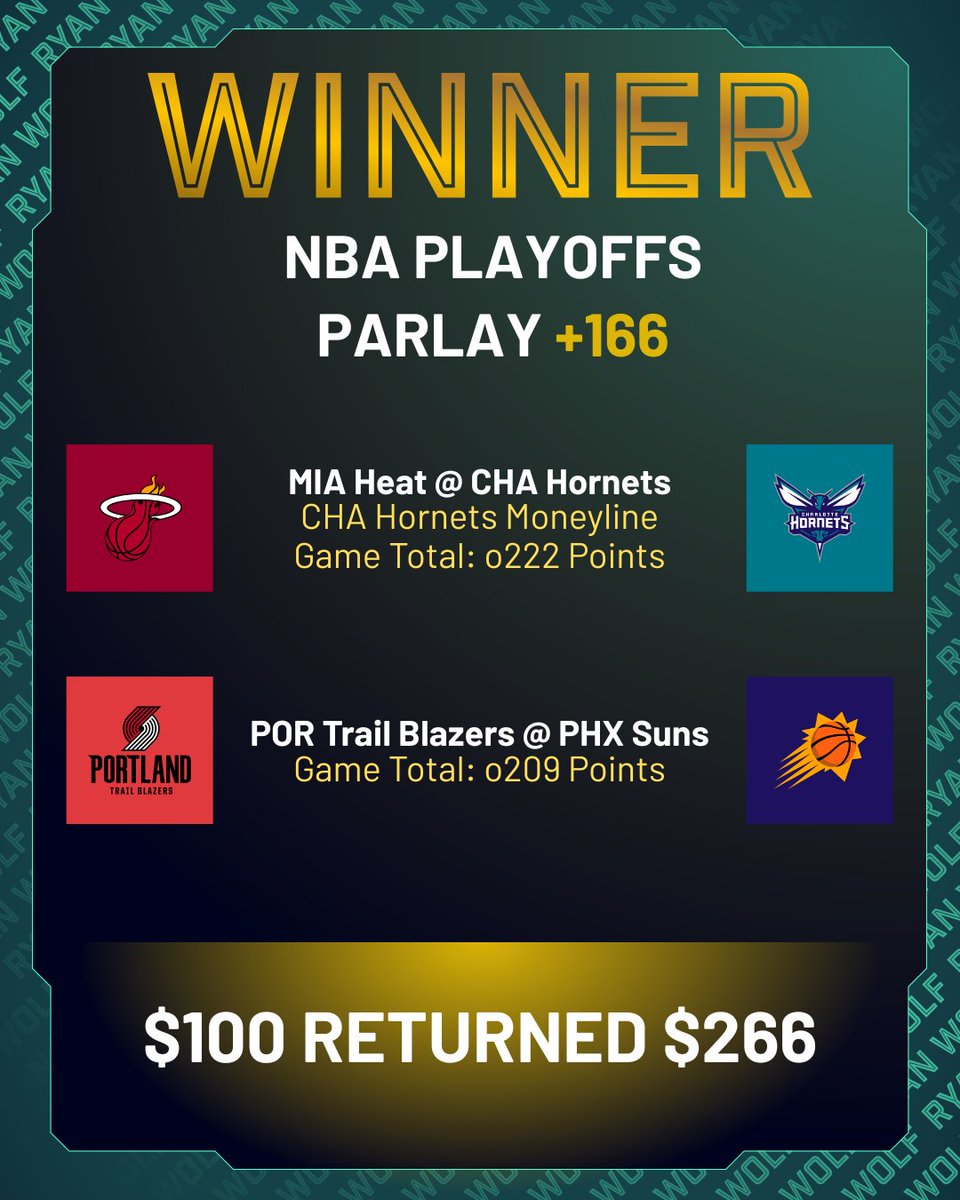 Ryan Wolf AI Sports Picks tweet media