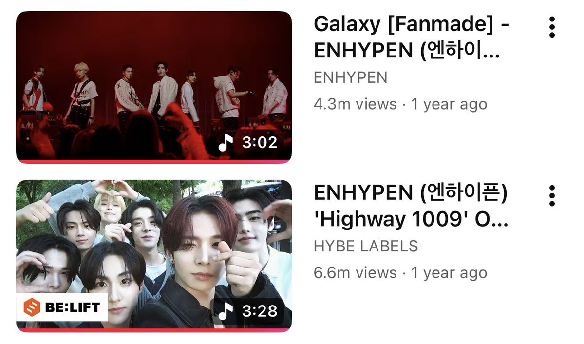 5 years of content, 5 years of albums and songs, 5 years of everything enhypen has done is connected with heeseung. new fans will watch and listen to it all and know they were seven. you can remove his name and try to erase him but you will never change their history
