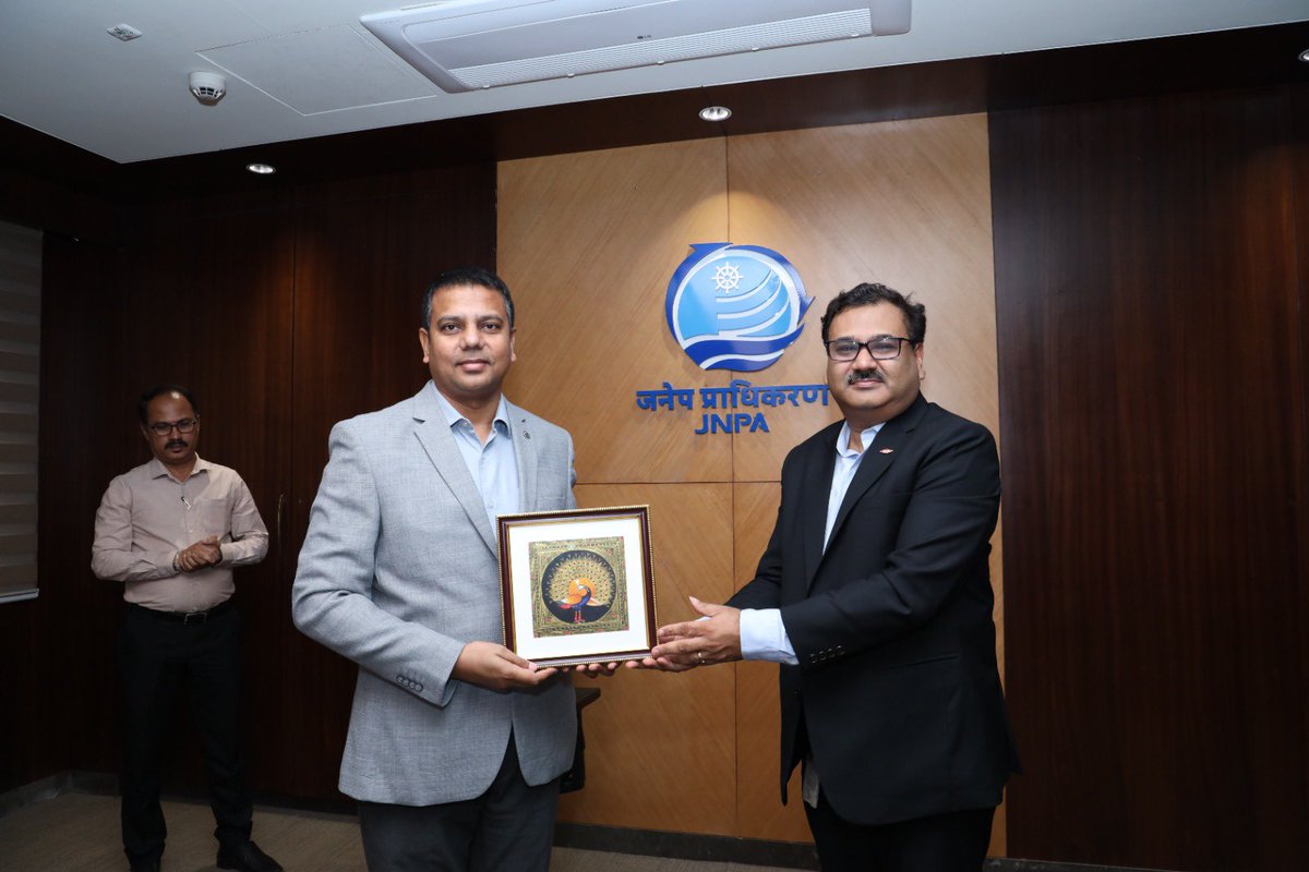 जवाहरलाल नेहरू पत्तन प्राधिकरण (JNPA) tweet media