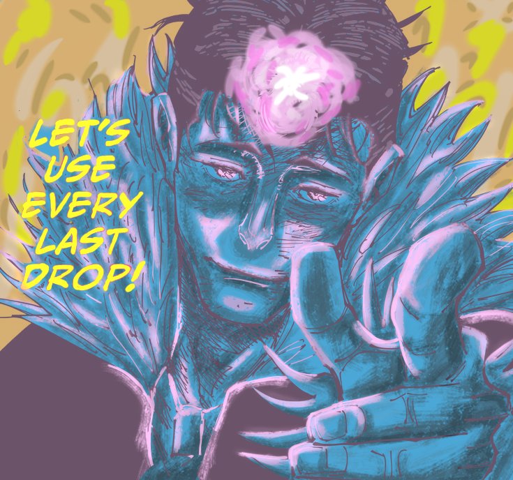 isaaczin_89's tweet image. Let's Larp!

#jujutsukaisen #manga #coloring #jjk