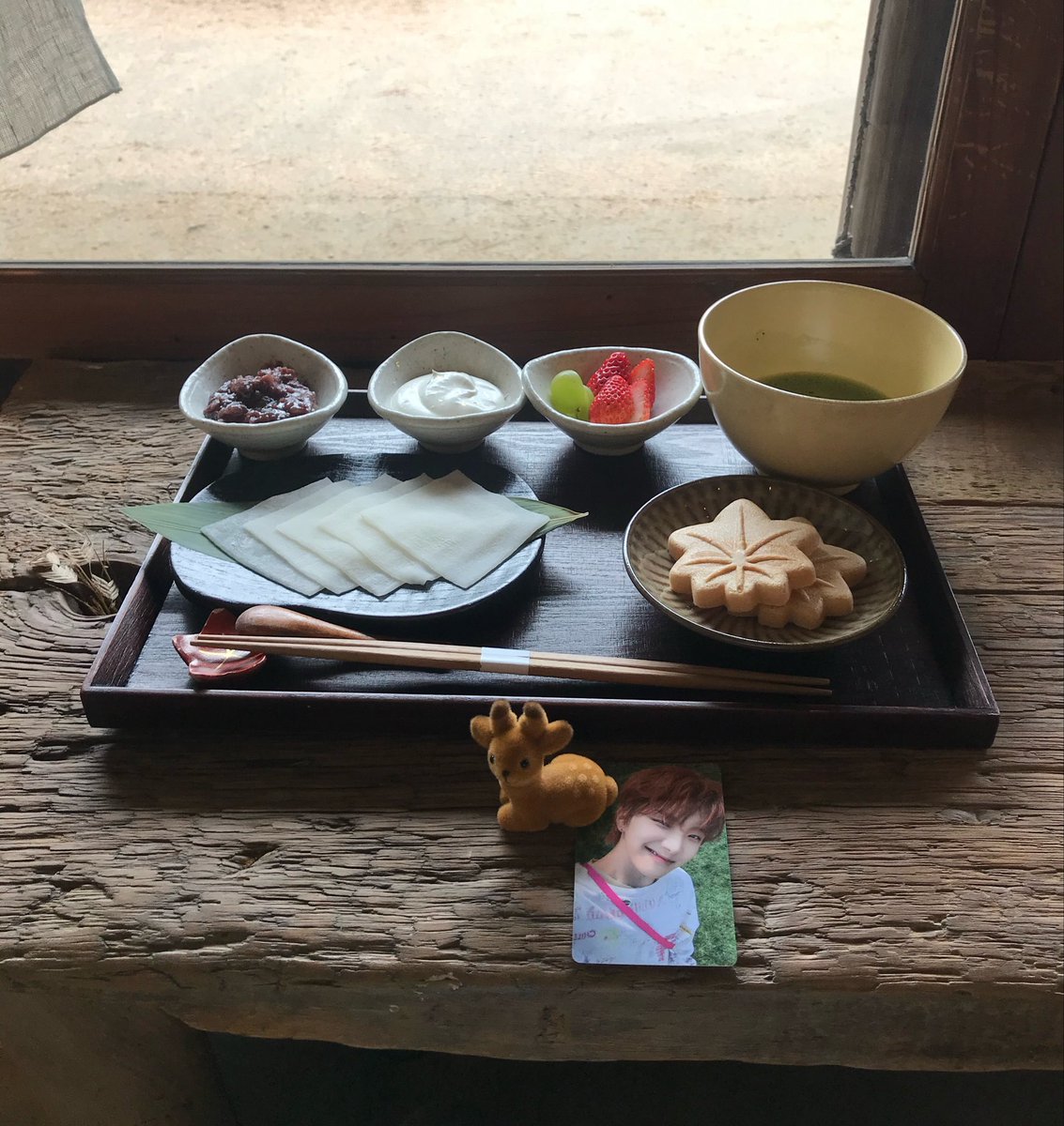 O628628's tweet photo. in miyajima 🍵 https://t.co/2DTDOqAC25