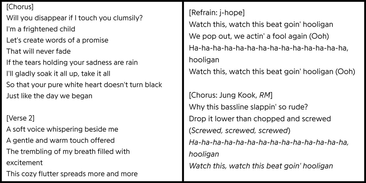 How the album would've been with seokjin in it Vrs how it turned out without him