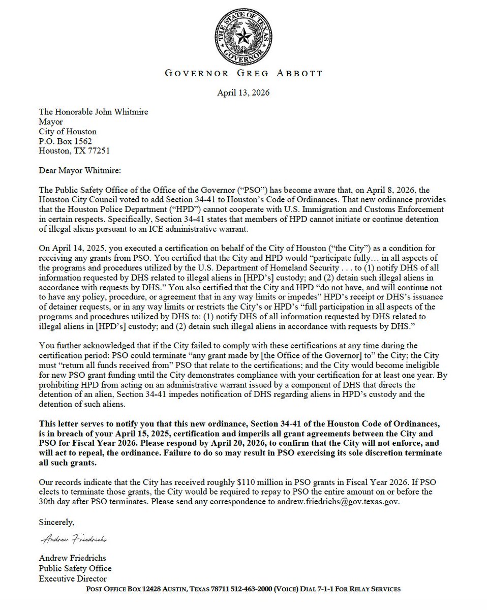 Houston Conservative Forum tweet media