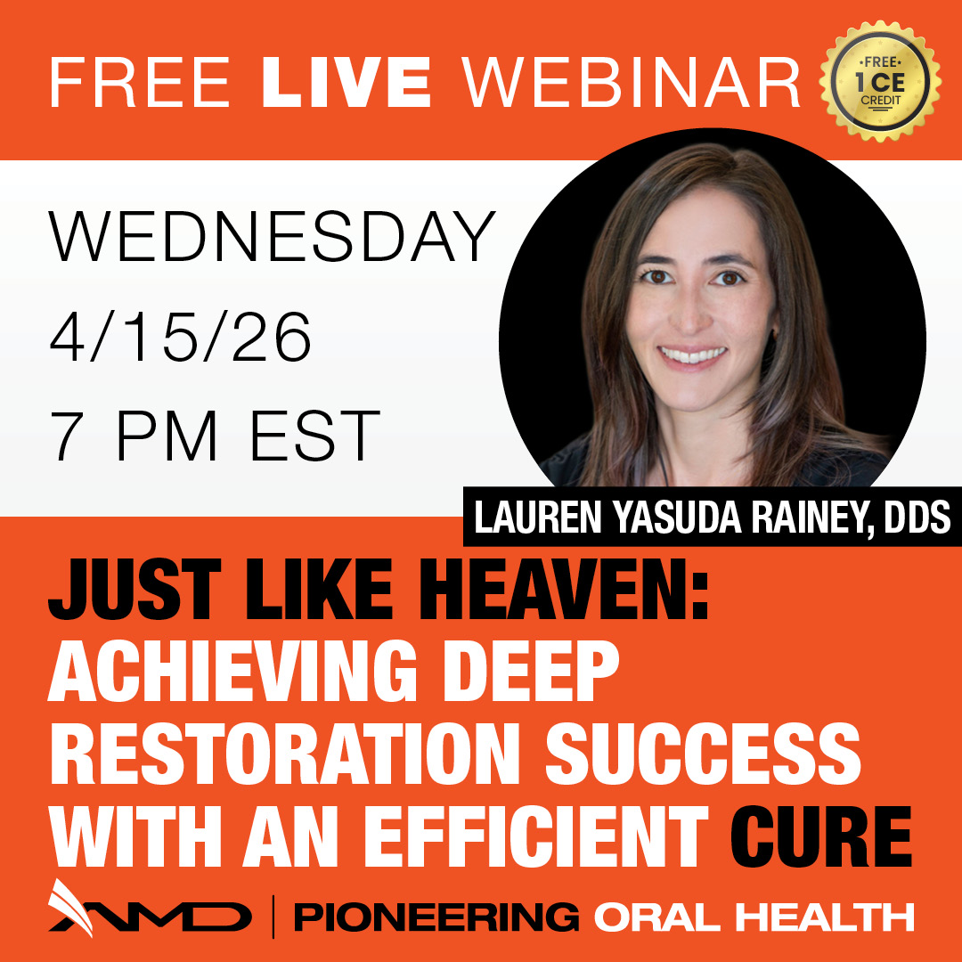 HAPPENING TONIGHT!

Join us for an insightful discussion about how evolving curing technology is taking the guesswork out of deep restorations. Don't miss it!

Register now: zurl.co/lVUKi