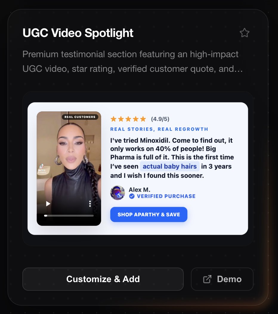 teamburkisoy's tweet image. Kütüphanemize yeni bölüm eklendi. Editörde tamamen özelleştirilebilir. Bu bölümü kendi mağazamda da kullanıyordum ve çok faydasını gördüm sizin mağazanızda da görevini yapacaktır ☺️