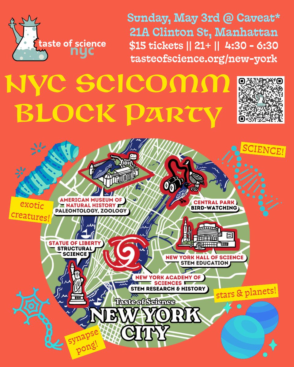taste of science New York tweet media