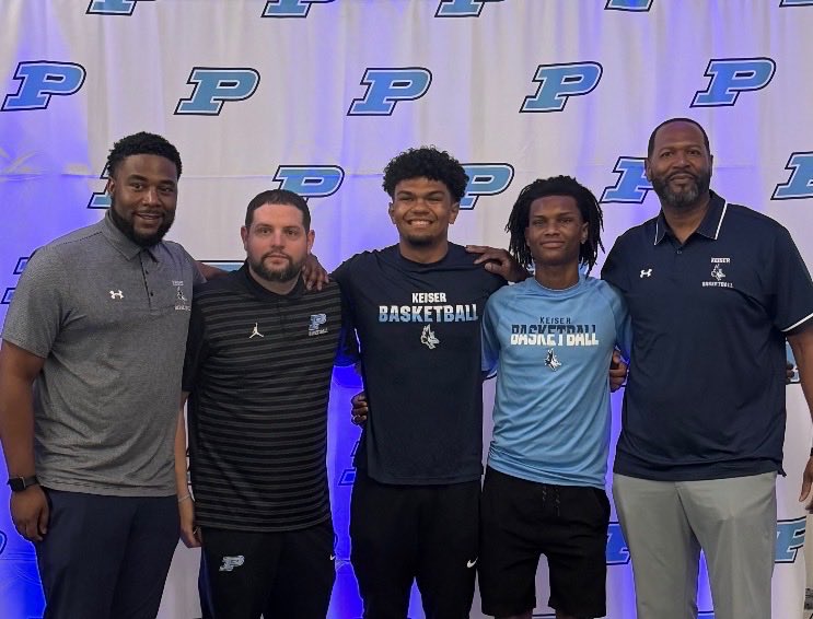 Keiser Men's Basketball tweet media